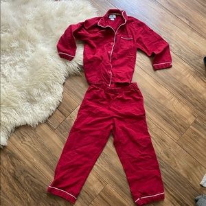 Petite Plume kids flannel pajamas